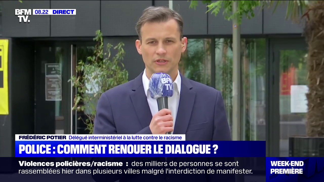 Frédéric Potier (DILCRAH): "Je suis révolté contre le raccourci qui dirait que tous les policiers sont des racistes en puissance"