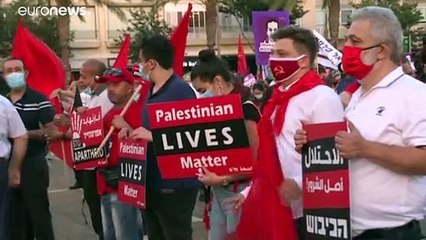 Demo in Tel Aviv: "In einer Apartheid kann es keinen Frieden geben"