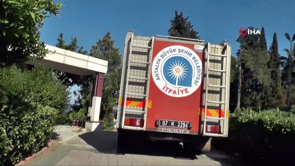 Yavruları mahsur kalan anne kedi insanları yardıma çağırdı