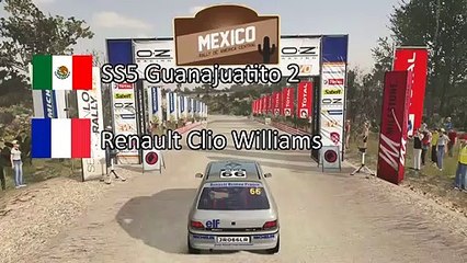 Mexique SS5 - Guanajuatito 2 - Renault Clio Williams