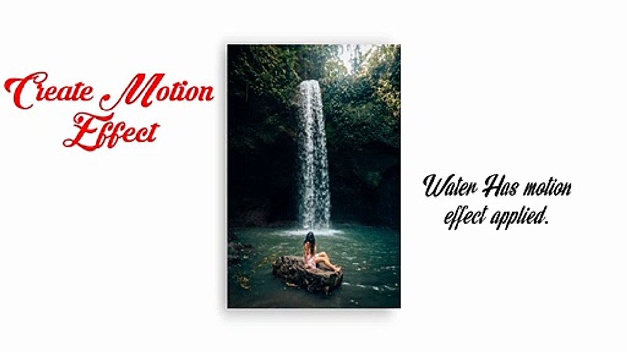 Create Motion Effect on Photo/Picture/Images