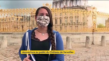 Réouverture du château de Versailles sans ses touristes étrangers