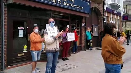 Black Lives Matter demonstration in Shoreham