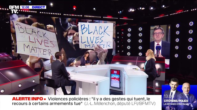 Violences policières : Il y a des gestes qui tuent, le recours à certains armements tue , Jean-Luc Mélenchon - 07/06
