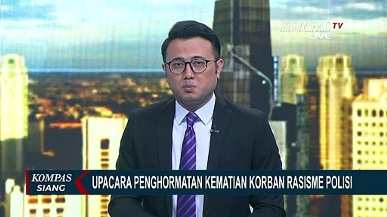 Upacara Penghormatan Bagi George Floyd Dihadiri Ratusan Orang