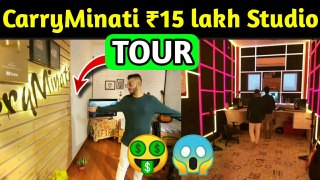 Carryminati House and ₹15 lakh worth Studio Tour| Carryminati Yalgaar | Yalgaar Carryminati | Carryminati Studio | Carryminati Studio Tour | Carryminati Latest Video