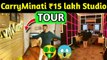 Carryminati House and ₹15 lakh worth Studio Tour| Carryminati Yalgaar | Yalgaar Carryminati | Carryminati Studio | Carryminati Studio Tour | Carryminati Latest Video