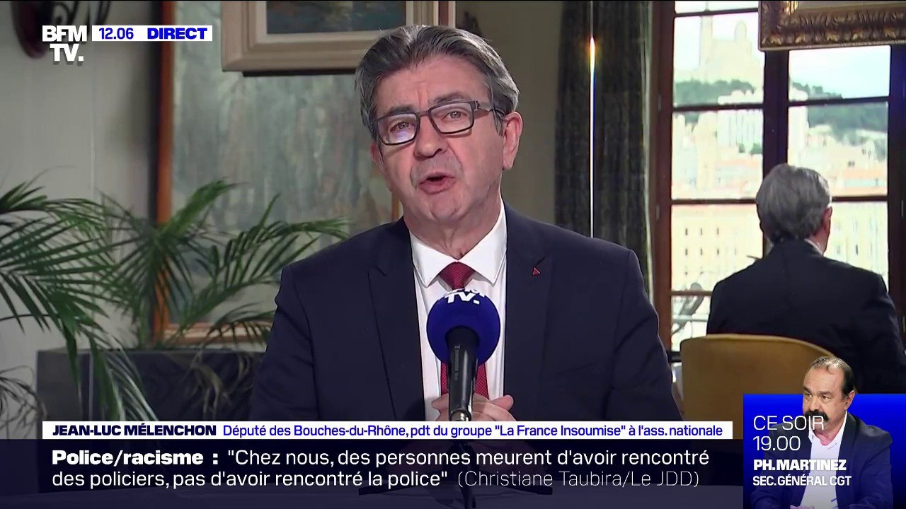 Violences policières: "Il y a des gestes qui tuent et le recours à certains armements tue", affirme Jean-Luc Mélenchon