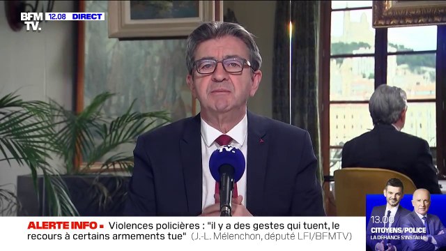 Racisme: On ne peut pas accepter qu'on considère qu'il y a 2 ou 3 France selon la couleur de peau , déclare Jean-Luc Mélenchon