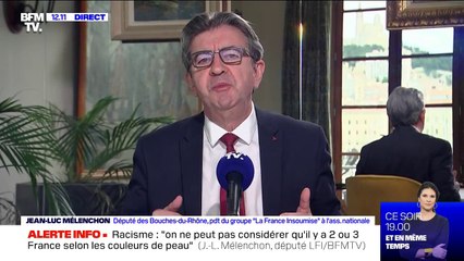 Download Video: Violences policières: pour Jean-Luc Mélenchon, la responsabilité de Christophe Castaner est 