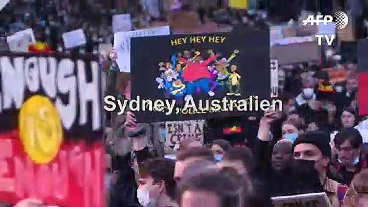 Weltweite Proteste gegen Rassismus und Polizeigewalt