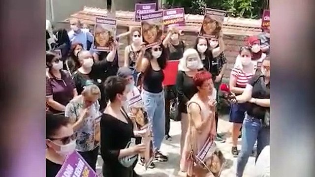 Kadın Cinayetlerini Durduracağız Platformu Ayşegül Aktürk için toplandı: Erkeklerin vücutlarımızın üzerinde hiçbir hakkı yok