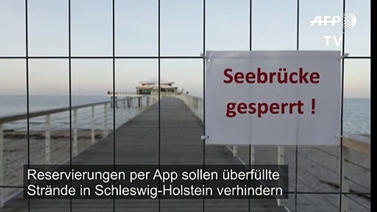 Reservierung per app soll überfüllte strände in schleswig-holstein verhindern