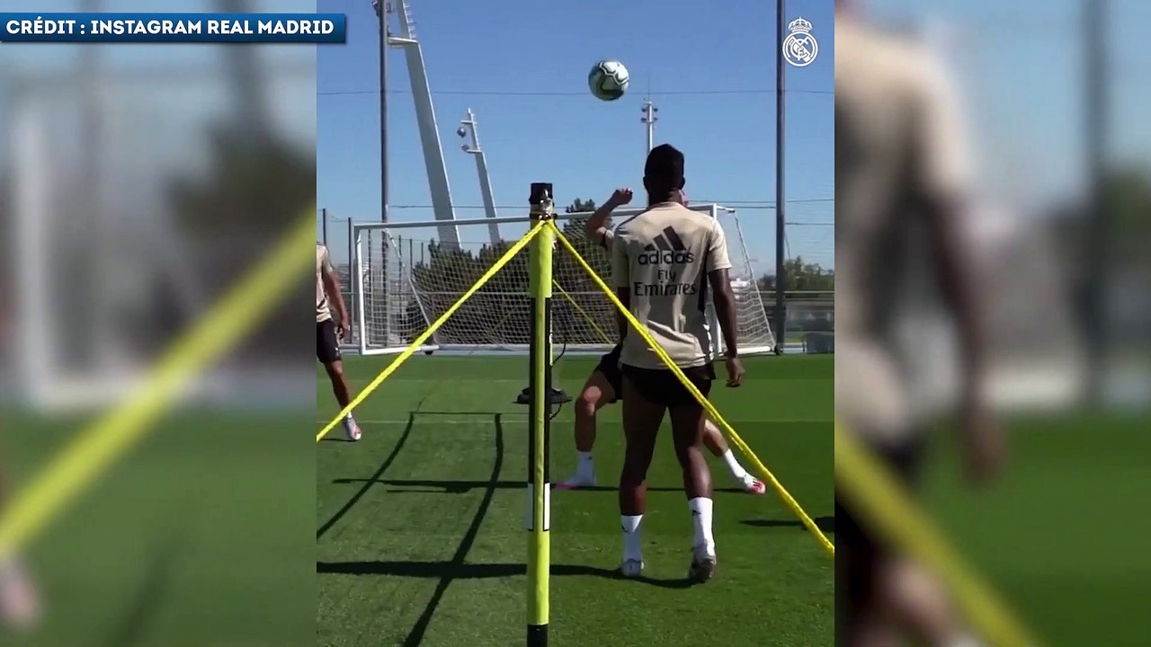 Le tennis-ballon enflammé des joueurs du Real Madrid