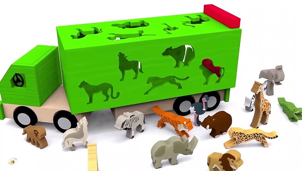 Los animales salvajes para niños. Dibujos animados educativos en español. Learn Spanish_1k4S6euJqLg_1080p