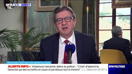 Pour la présidentielle, Jean-Luc Mélenchon dit être "monté dans un train dont il n'arrive plus à descendre"