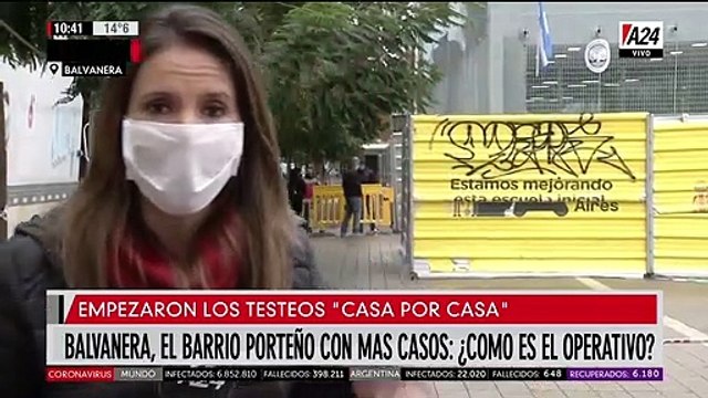 Tras identificar 12 casos sospechosos, continua el operativo Detectar en Balvanera