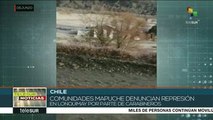 Chile: indígenas denuncian represión de carabineros en Lonquimay
