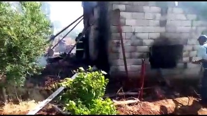 Sobanın patlaması sonucu çıkan yangında 1 kişi öldü - ADIYAMAN