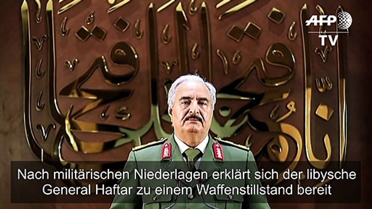 Tripolis lehnt Waffenstillstand mit libyschem General Haftar ab