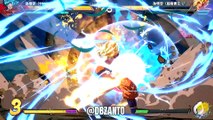 Dragon Ball FighterZ - NEW Goku Day Manga Colors Vs Goku Original Colors Comparison Gameplay HD