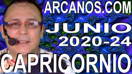 CAPRICORNIO JUNIO 2020 ARCANOS.COM - Horóscopo 7 al 13 de junio de 2020 - Semana 24