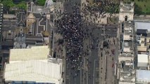 Crowds of anti-racism protesters descend on Downing Street