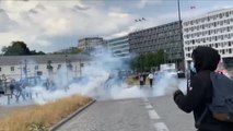 La manifestación antirracista de Bruselas por George Floyd acaba en enfrentamientos con la Policía belga