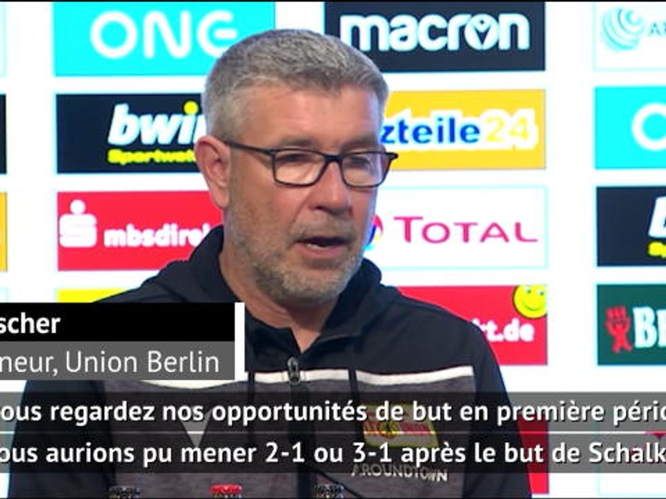 30e j. - Fischer (Union Berlin) : "Chaque point pris nous aide"
