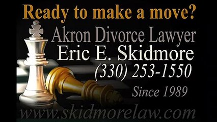 Akron Divorce Lawyer: Eric E. Skidmore