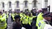 Violent clashes between police and protesters at Black Lives Matter march in London