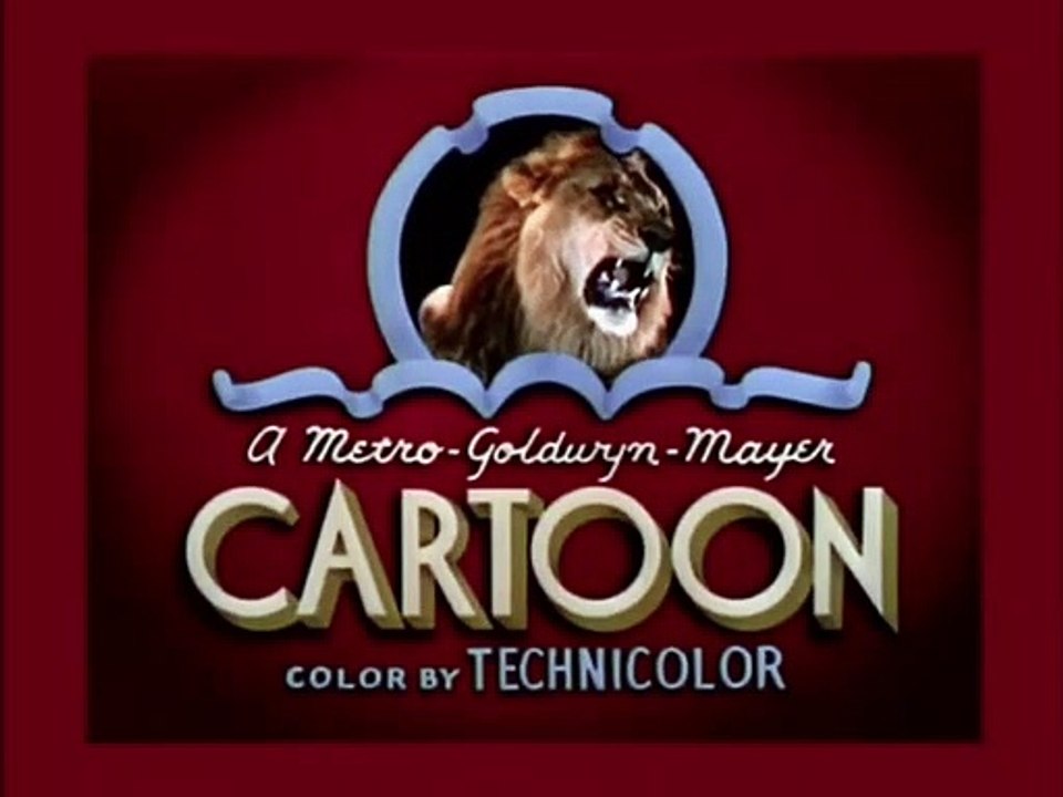Tom and Jerry - Seen' Red, White 'N' Blue (1953) - Titles Card (Turner PAL Print) WW2 Cartoons