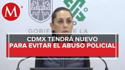 CdMx elaborará nuevo protocolo para evitar abuso policial en marchas