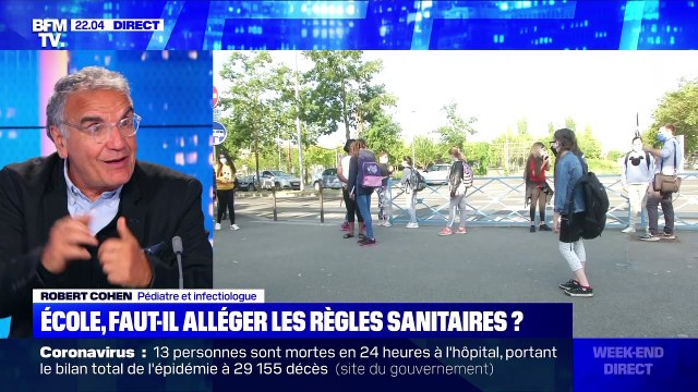 Faut-il alléger les règles sanitaires à l'école ? (1/2) - 07/06