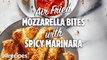 Air Fried Mozzarella Bites