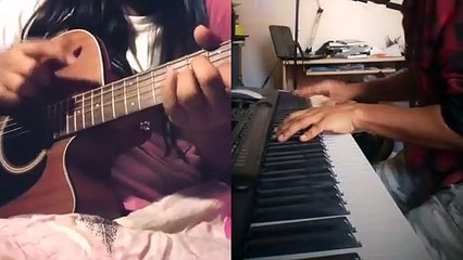 Guitar Jamming with keyboard