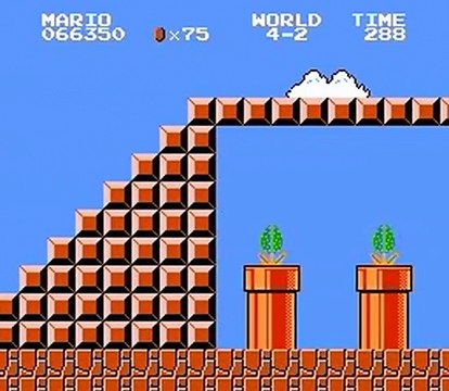 Super Mario Bros super fast walk-through Nes Братья Марио Денди сверхбыстрое прохождение