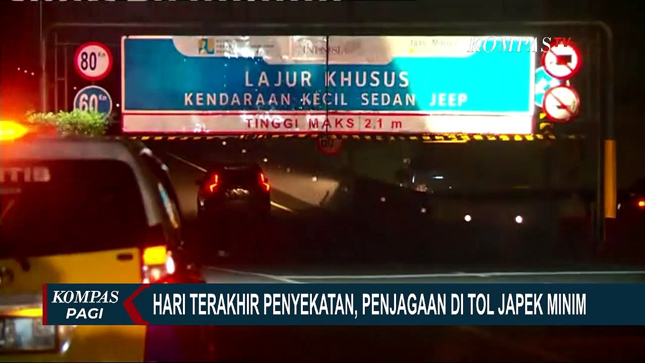 Minim Penjagaan, Akses Masuk Jakarta Lebih Longgar di Tol Japek