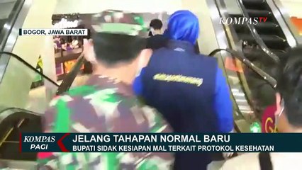 Sidak Kesiapan Mal Bogor, Bupati: Harus Patuh Protokol, Kalau Langgar, Tutup Lagi!