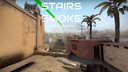 All Smokes on CsGo Mirage▶️