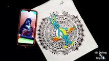How to draw mandala || mandala art