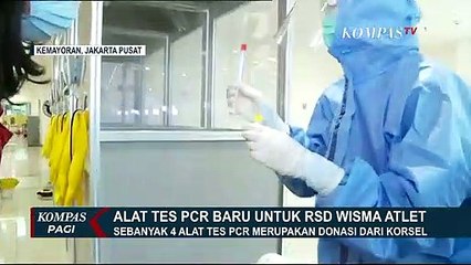 Wisma Atlet Dapat 4 Alat Tes PCR Baru, Begini Alur Pengambilan Sampelnya!