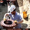 Hot Tapping Method Pipe Repair Does Not Affect Flow