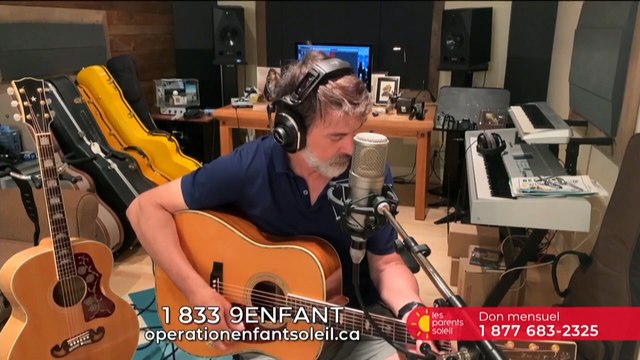Roch Voisine-Téléthon Opération Enfant Soleil 2020-7 Juin 2020