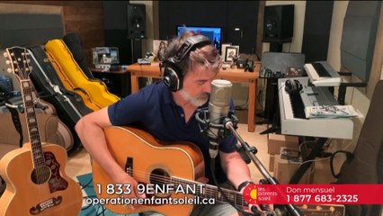 Roch Voisine-Téléthon Opération Enfant Soleil 2020-7 Juin 2020