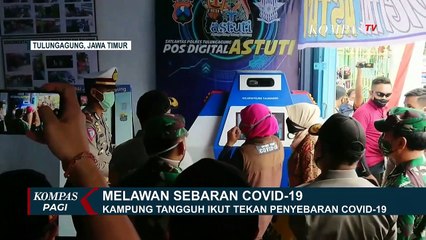 Bantu Tekan Penyebaran Corona, Kampung Tangguh Desa Bolorejo Dilengkapi Teknologi Digital