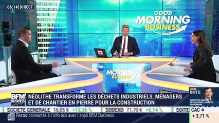 La  pépite : Néolithe transforme les déchets industriels, ménagers et de chantier en pierre pour la construction par Lorraine Goumot - 08/06