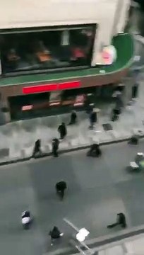 Manifestation contre les violences policières - A Bruxelles, le rassemblement tourne mal et se termine avec de violents incidents