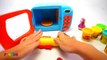 Broken Toy Microwave with Play Doh plus Paw Patrol Gumballs Surprises