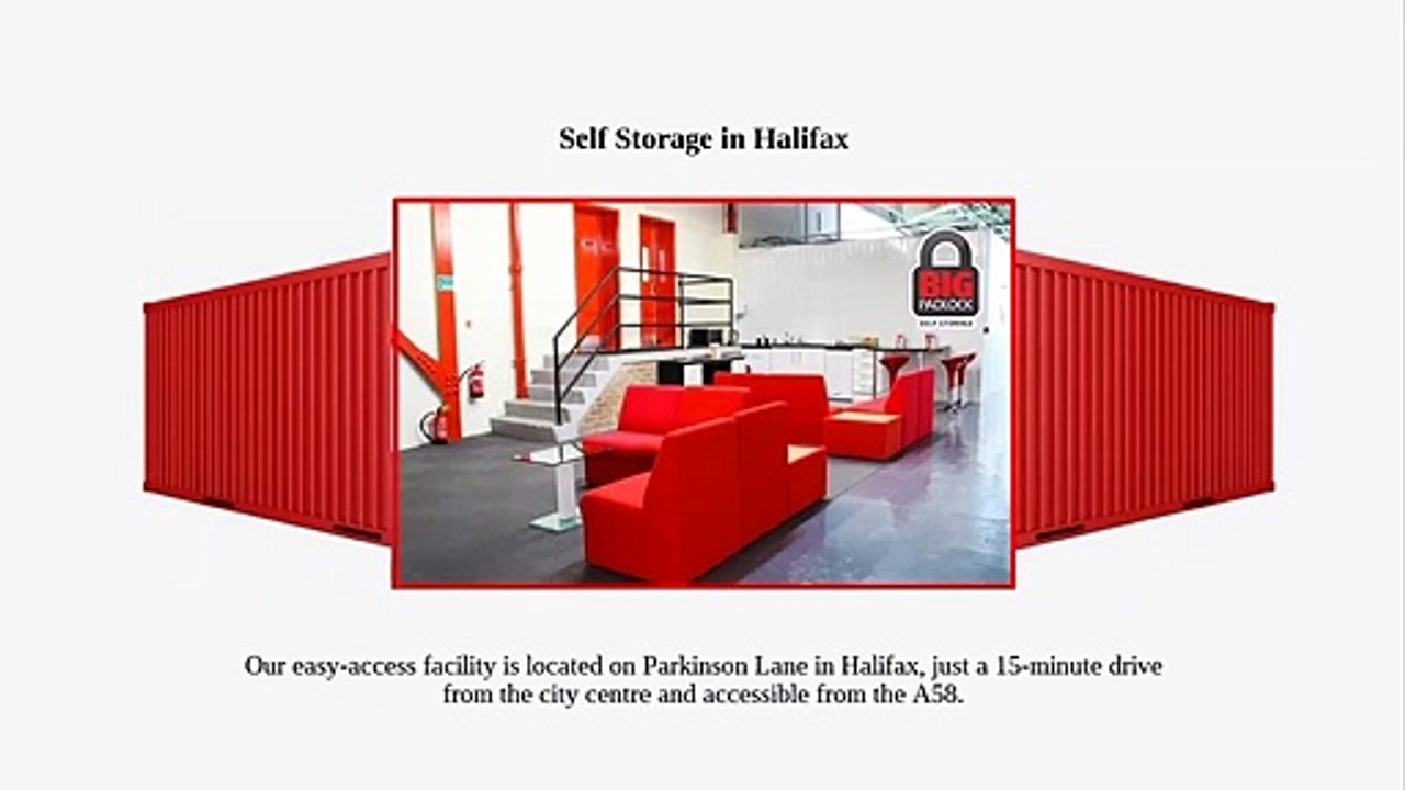 Bigpadlock - Self Storage in Halifax